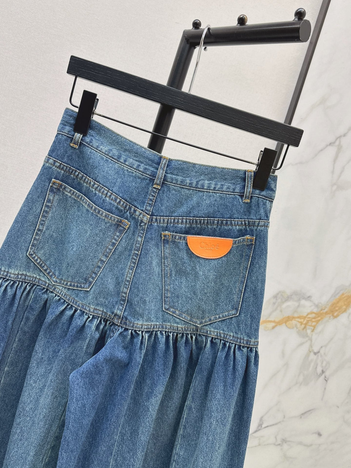 Chloe/26 Early Autumn Latest Wide-Leg Denim Pants