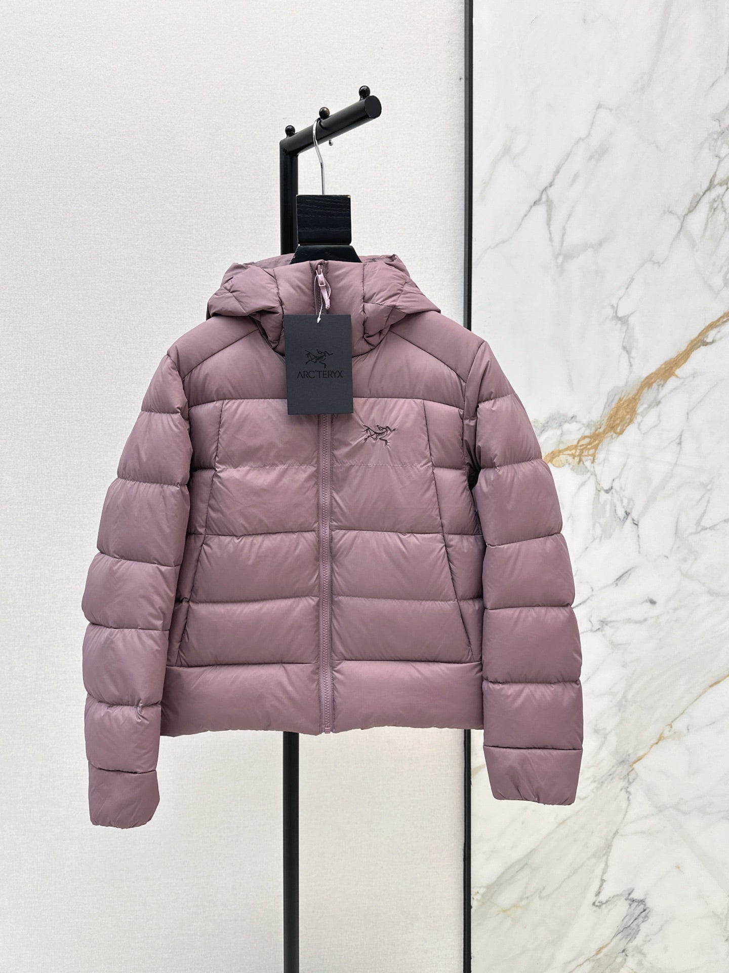 ARC'TERYX/ 26 Fall/Winter Latest Stand Collar Hooded Short Down Jacket