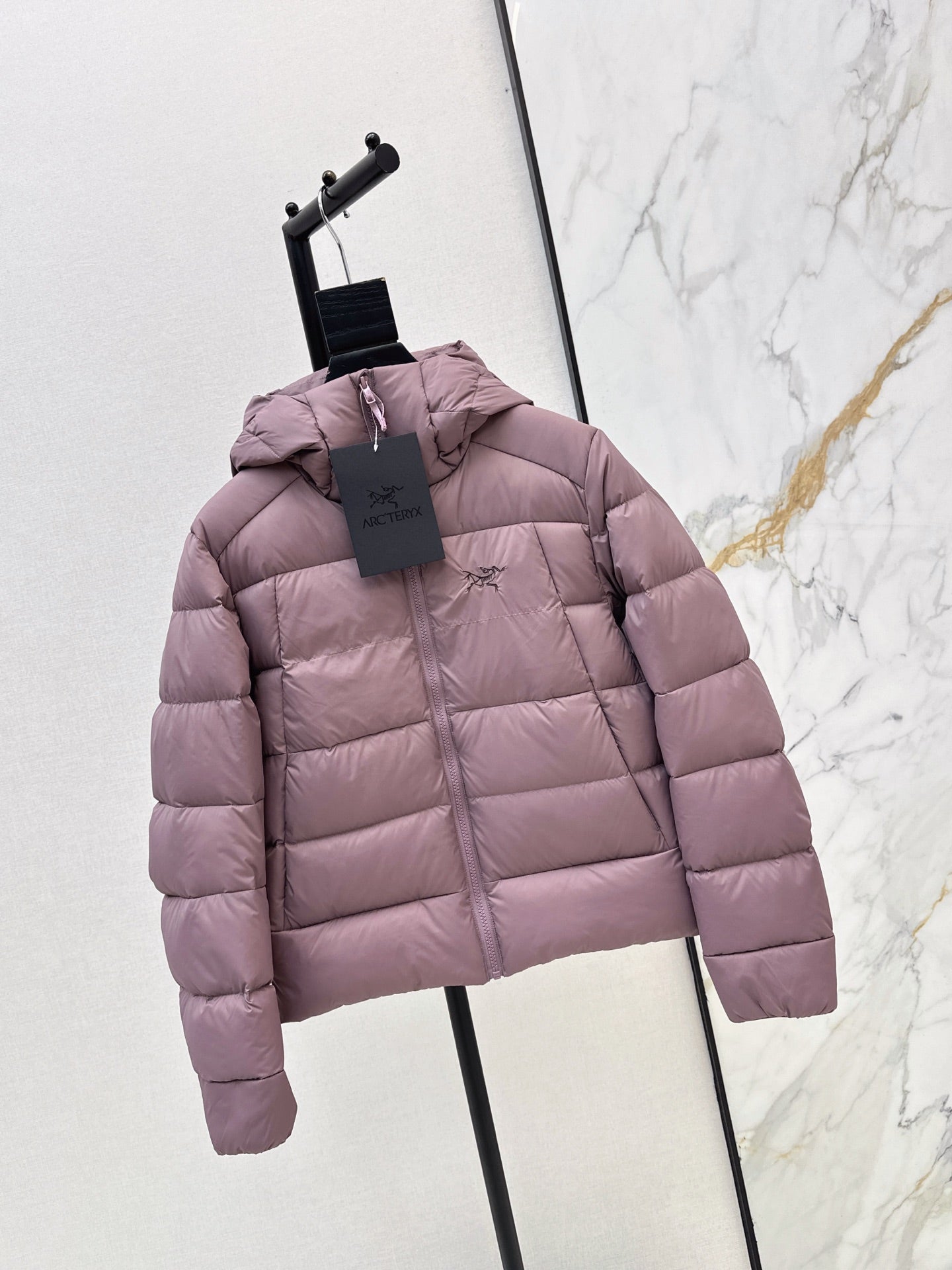 ARC'TERYX/ 26 Fall/Winter Latest Stand Collar Hooded Short Down Jacket