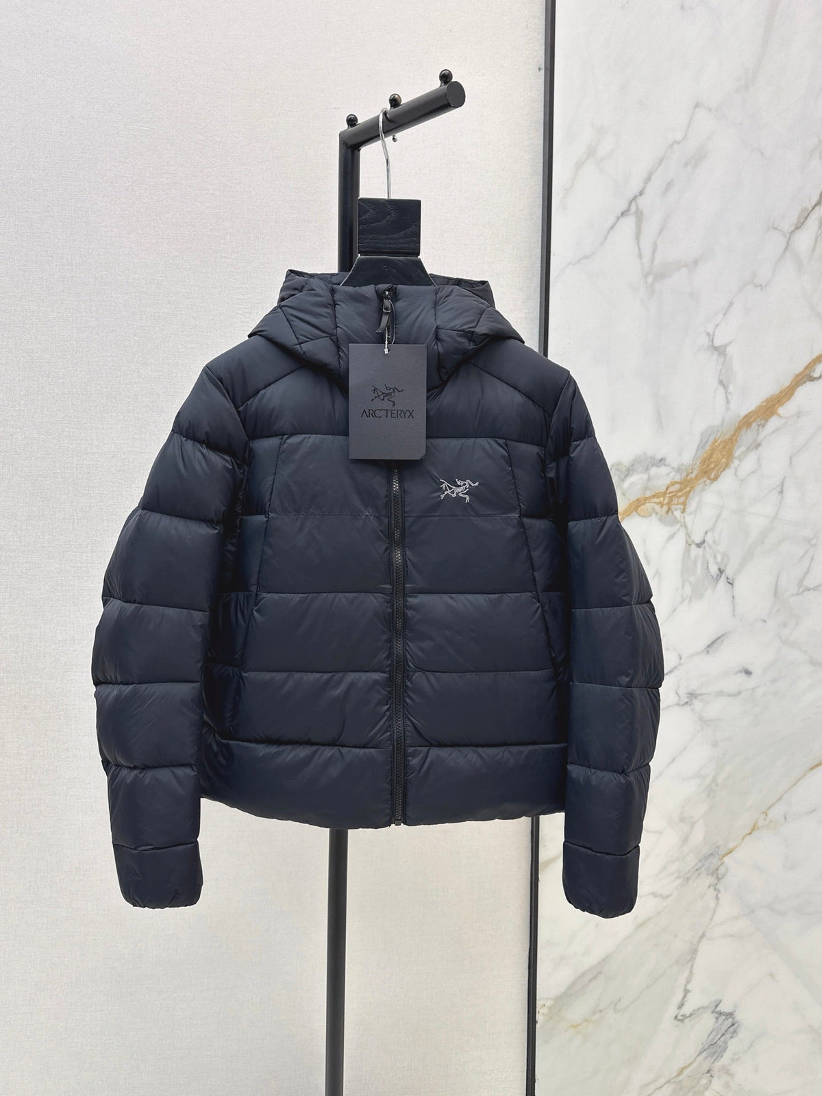 ARC'TERYX/ 26 Fall/Winter Latest Stand Collar Hooded Short Down Jacket