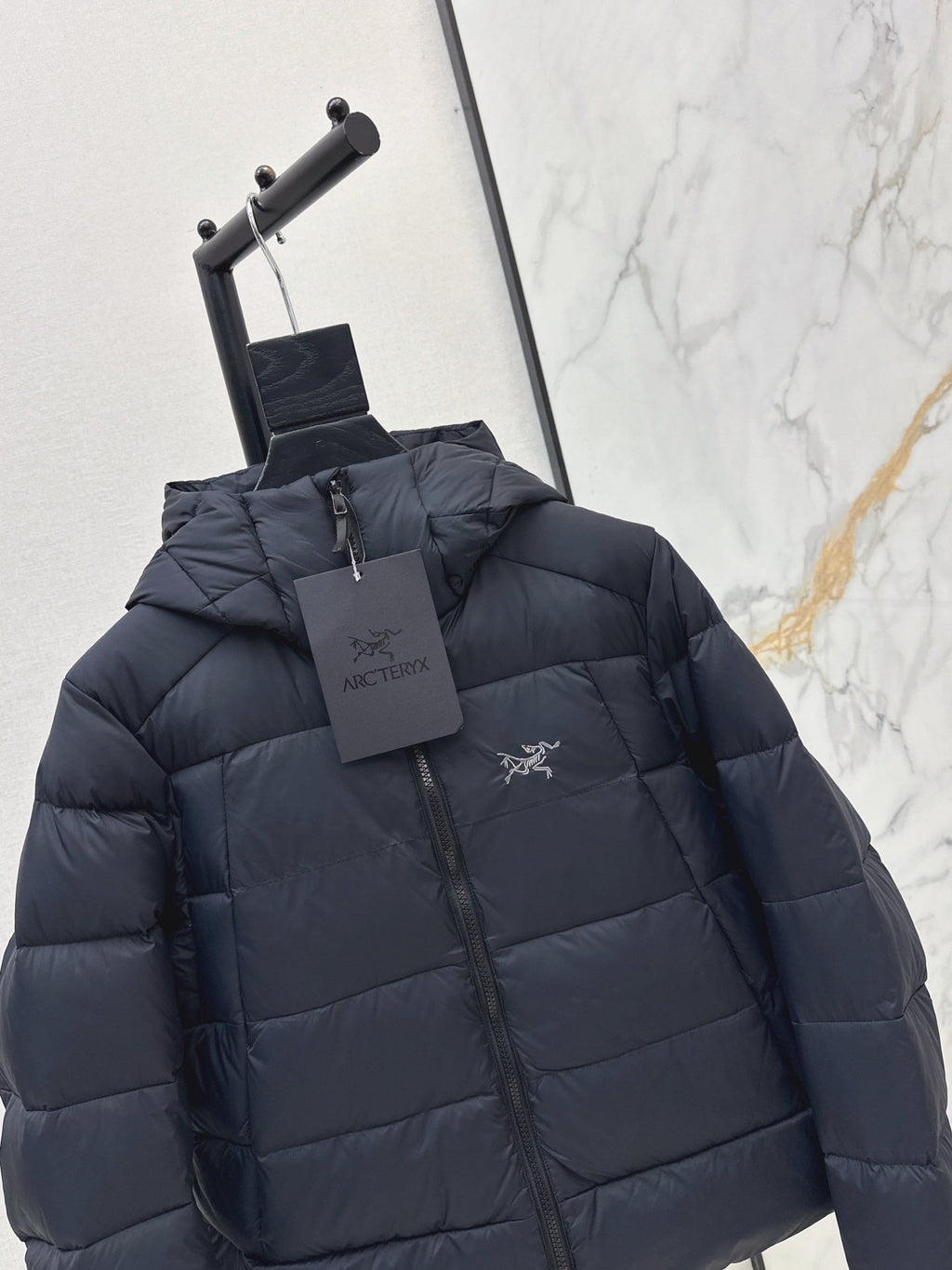 ARC'TERYX/ 26 Fall/Winter Latest Stand Collar Hooded Short Down Jacket