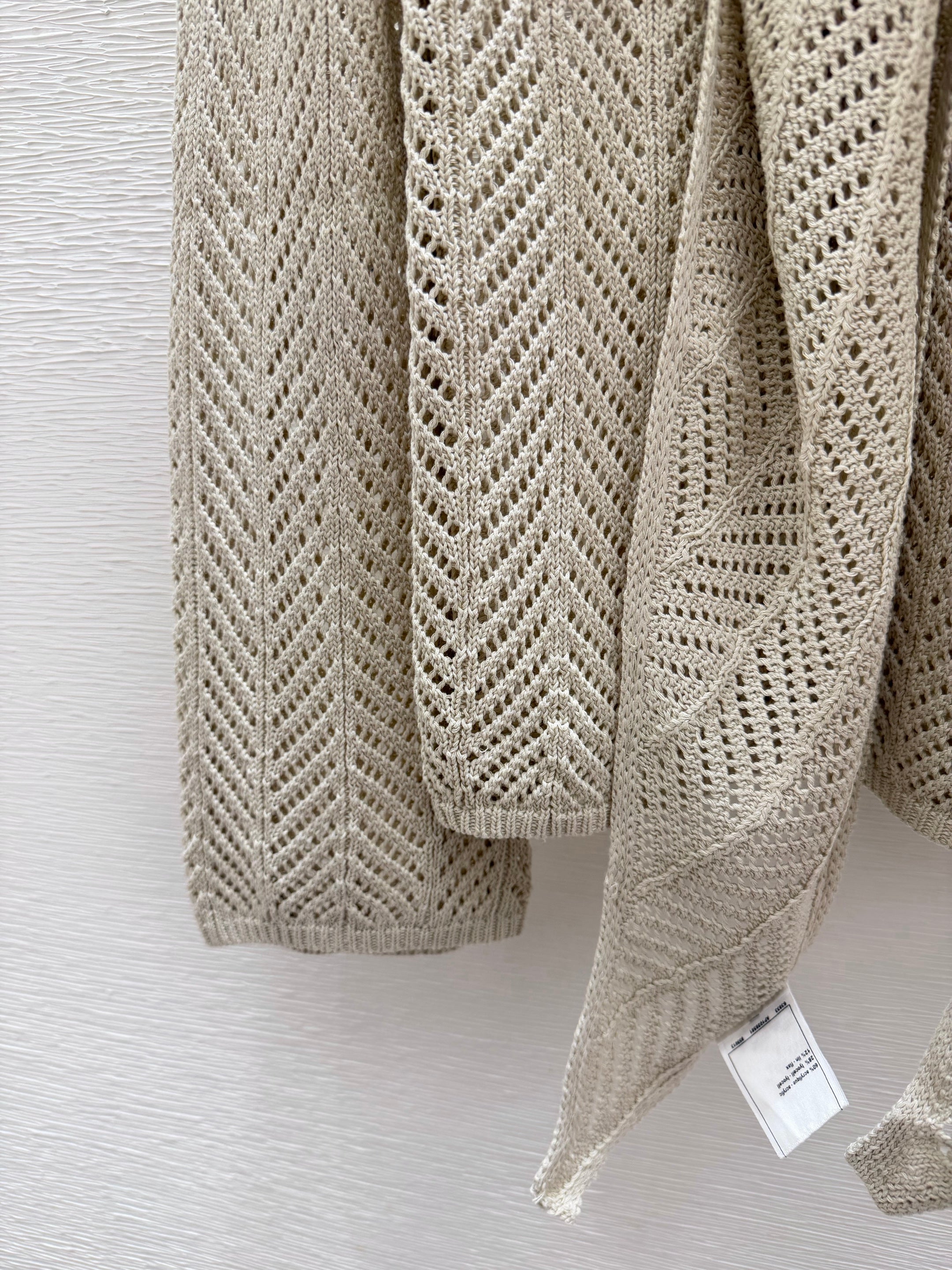 Chanel/26 Early Autumn New Solid Color Simple Knit Set