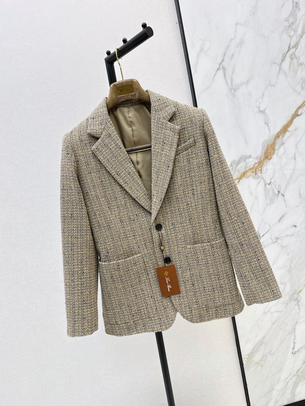 Loro Piana/26 Fall/Winter Latest High-End Tweed Blazer