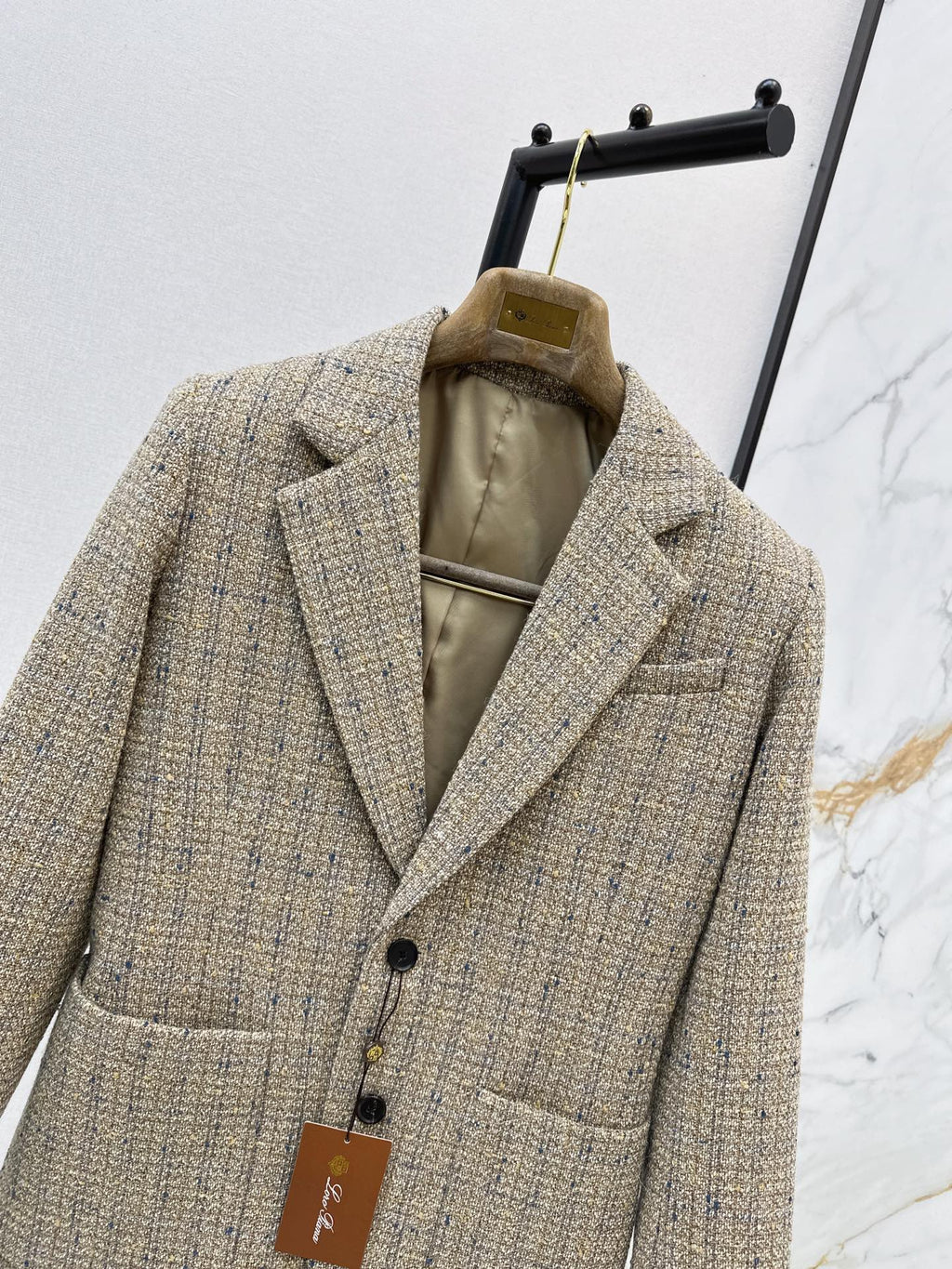 Loro Piana/26 Fall/Winter Latest High-End Tweed Blazer
