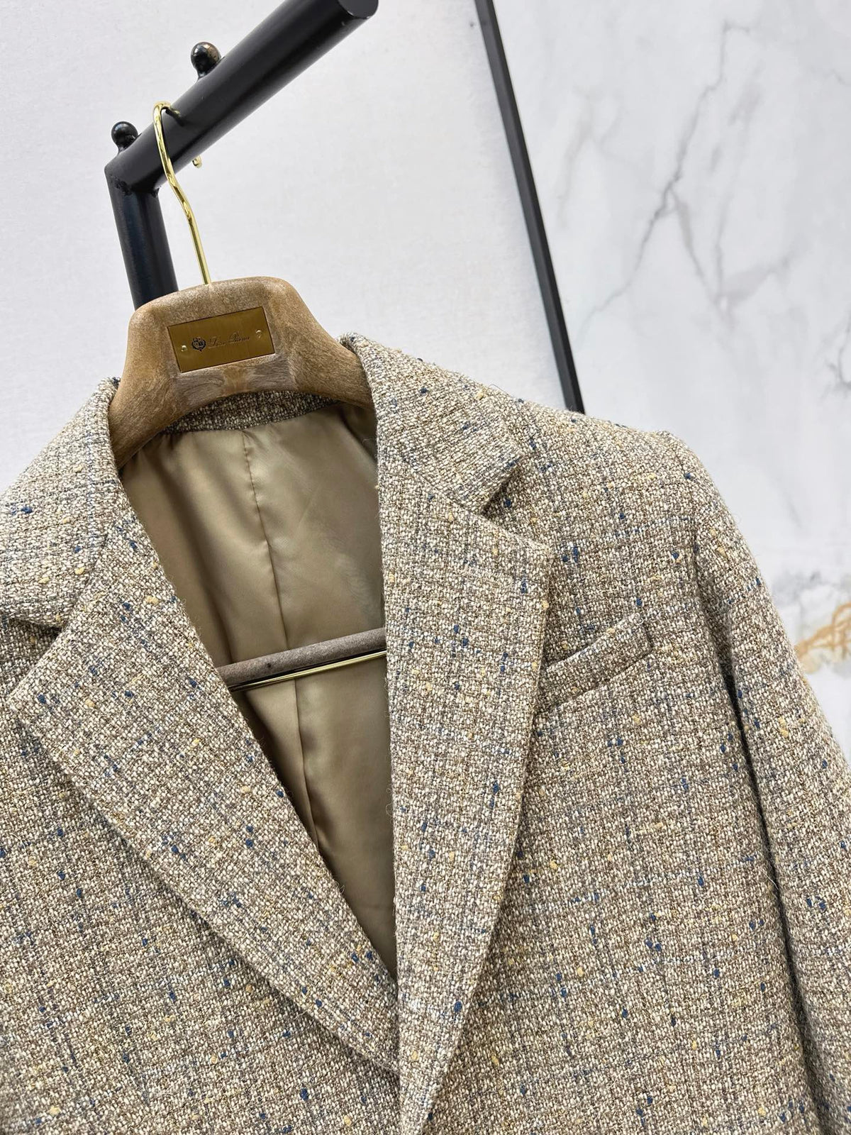 Loro Piana/26 Fall/Winter Latest High-End Tweed Blazer