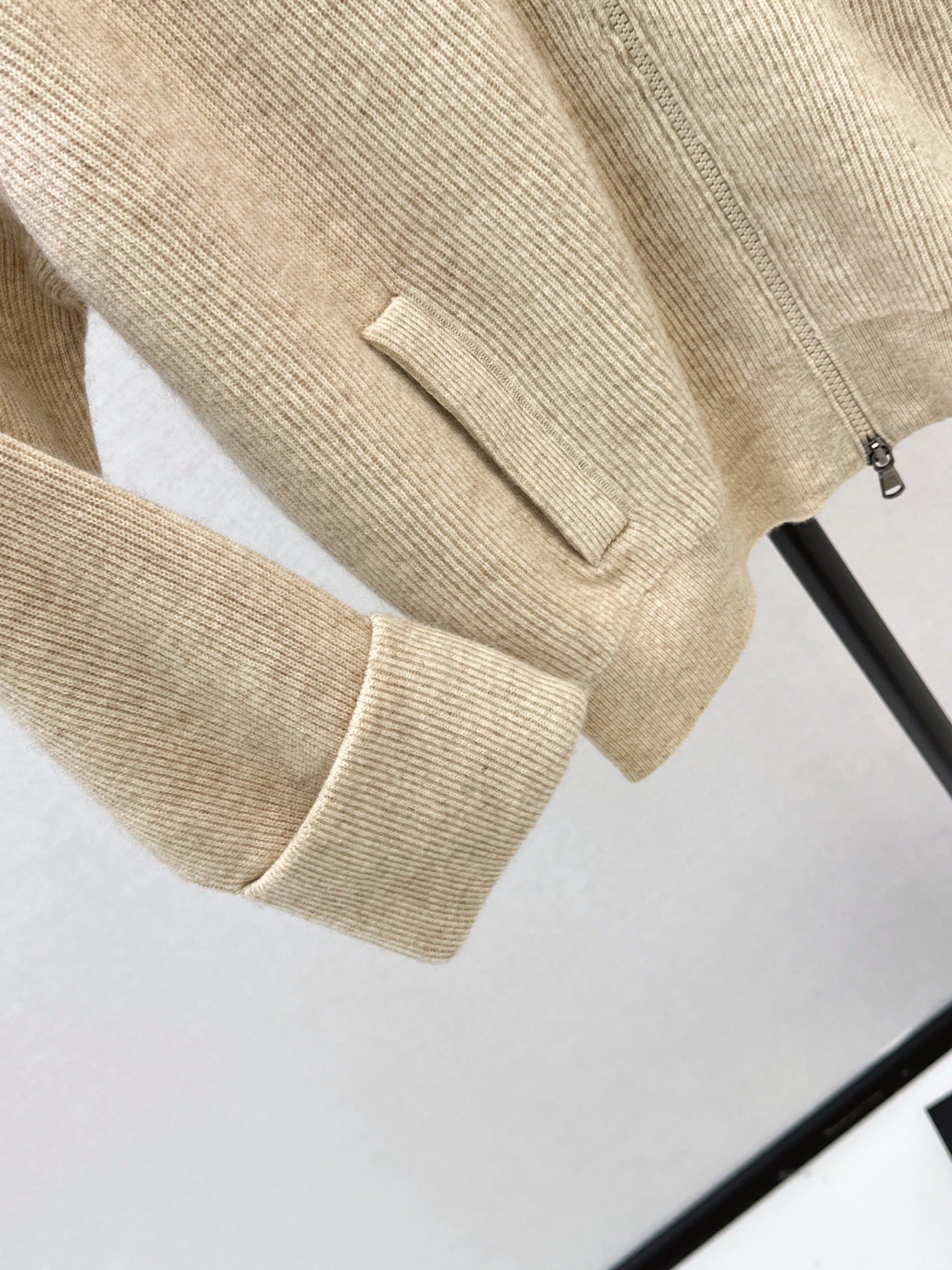 Brunello Cucinelli/26 Fall/Winter Latest Flat-Collar Cashmere Knit Jacket