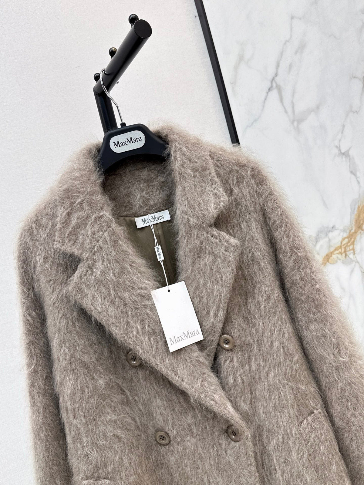 Max Mara/26 Fall and Winter Latest Minimalist Premium Long Coat