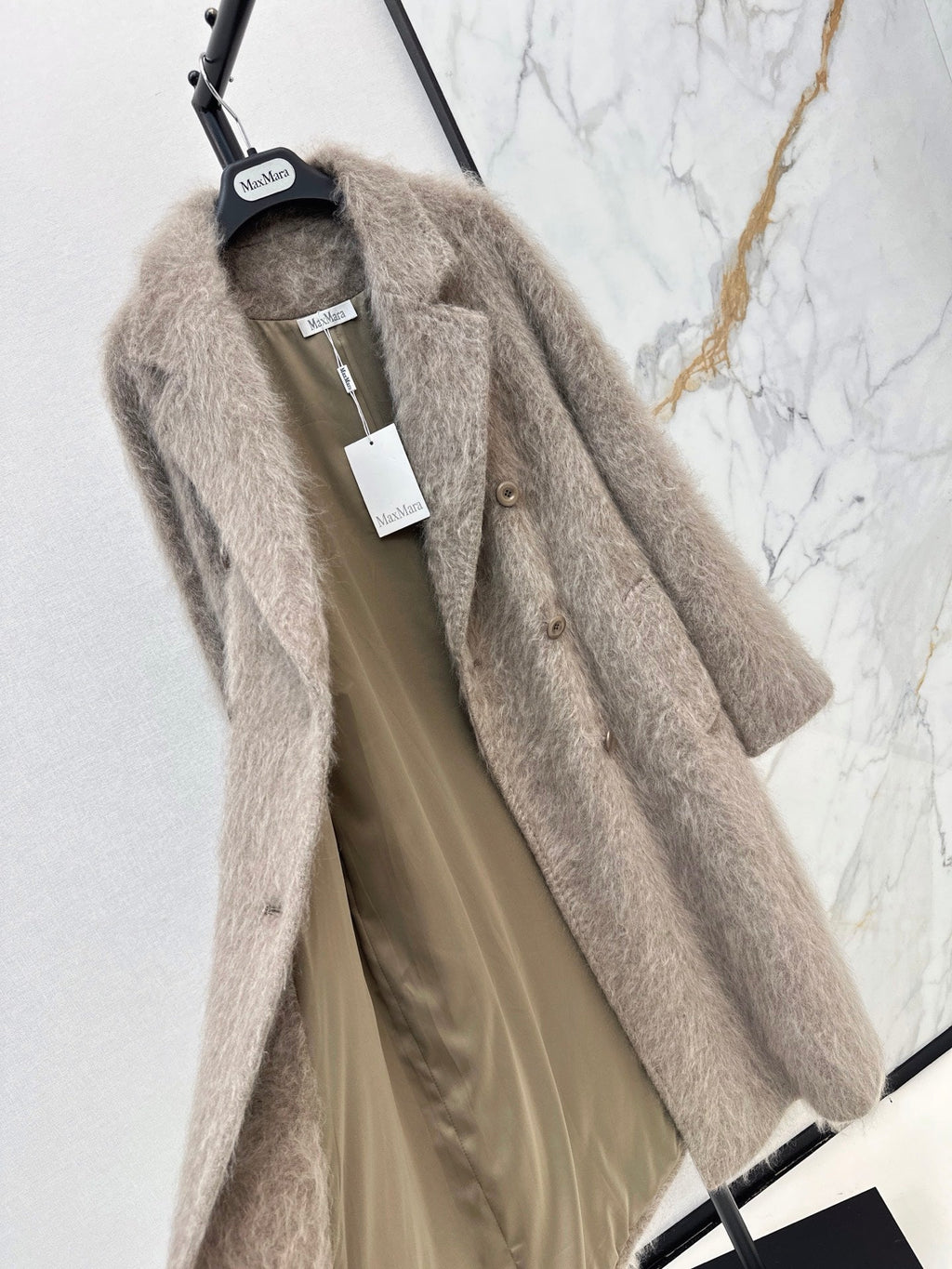 Max Mara/26 Fall and Winter Latest Minimalist Premium Long Coat