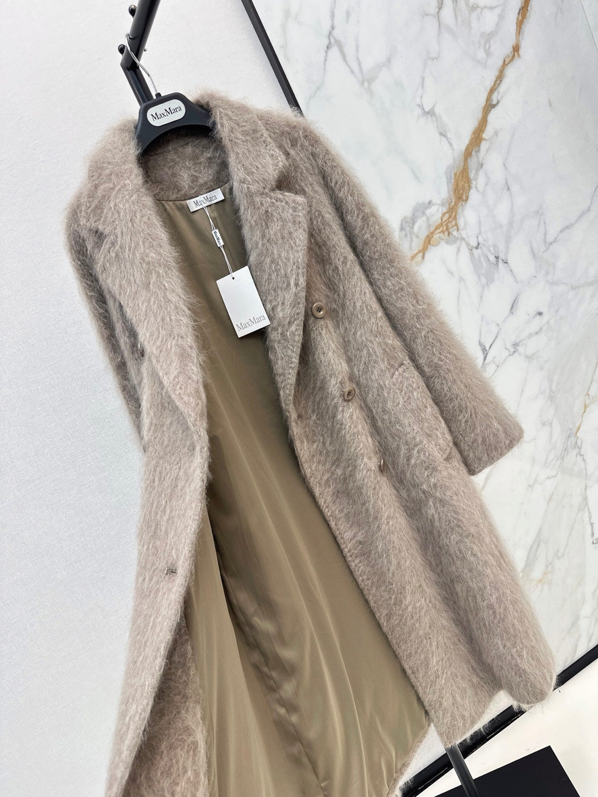 Max Mara/26 Fall and Winter Latest Minimalist Premium Long Coat