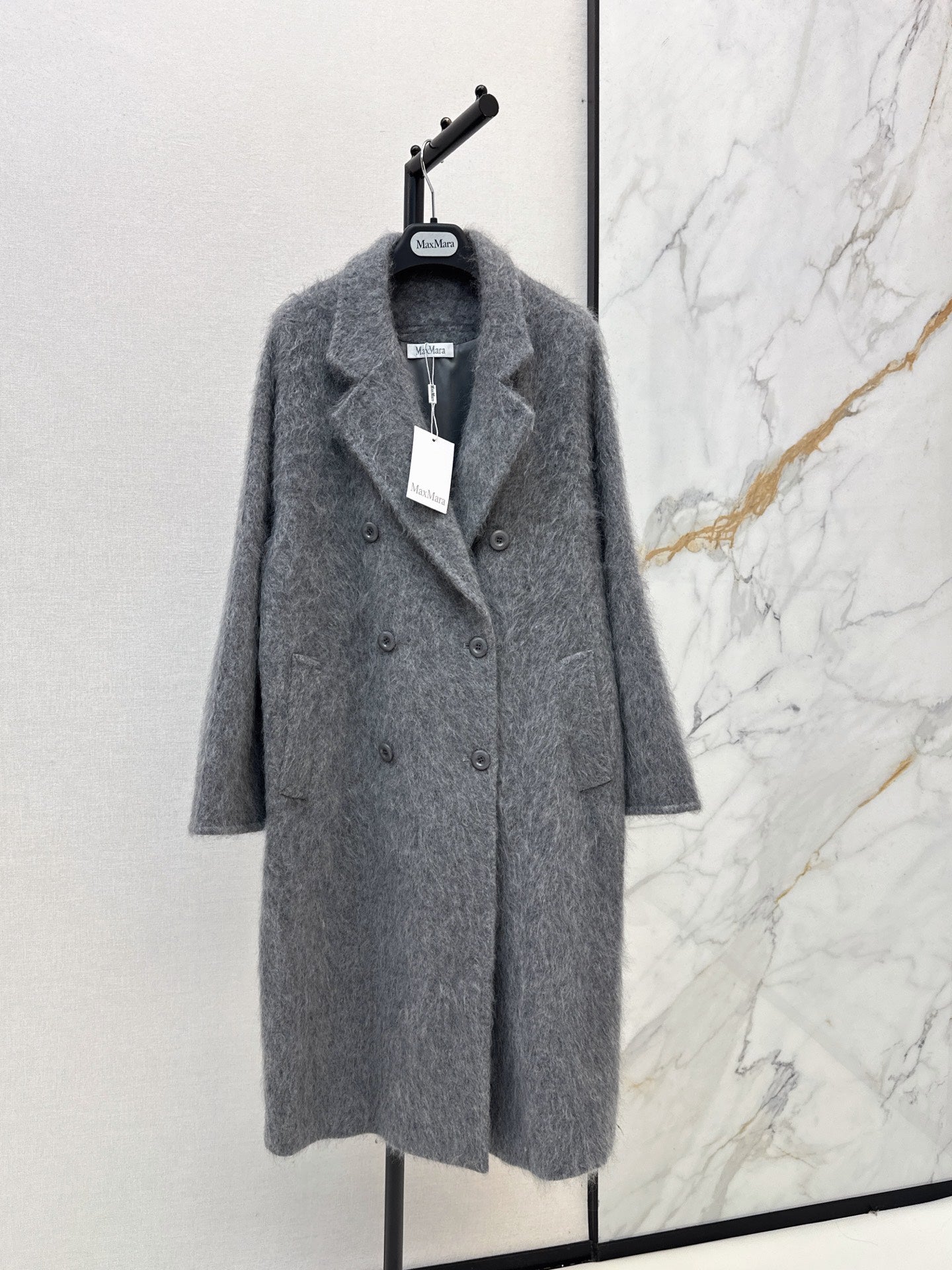 Max Mara/26 Fall and Winter Latest Minimalist Premium Long Coat