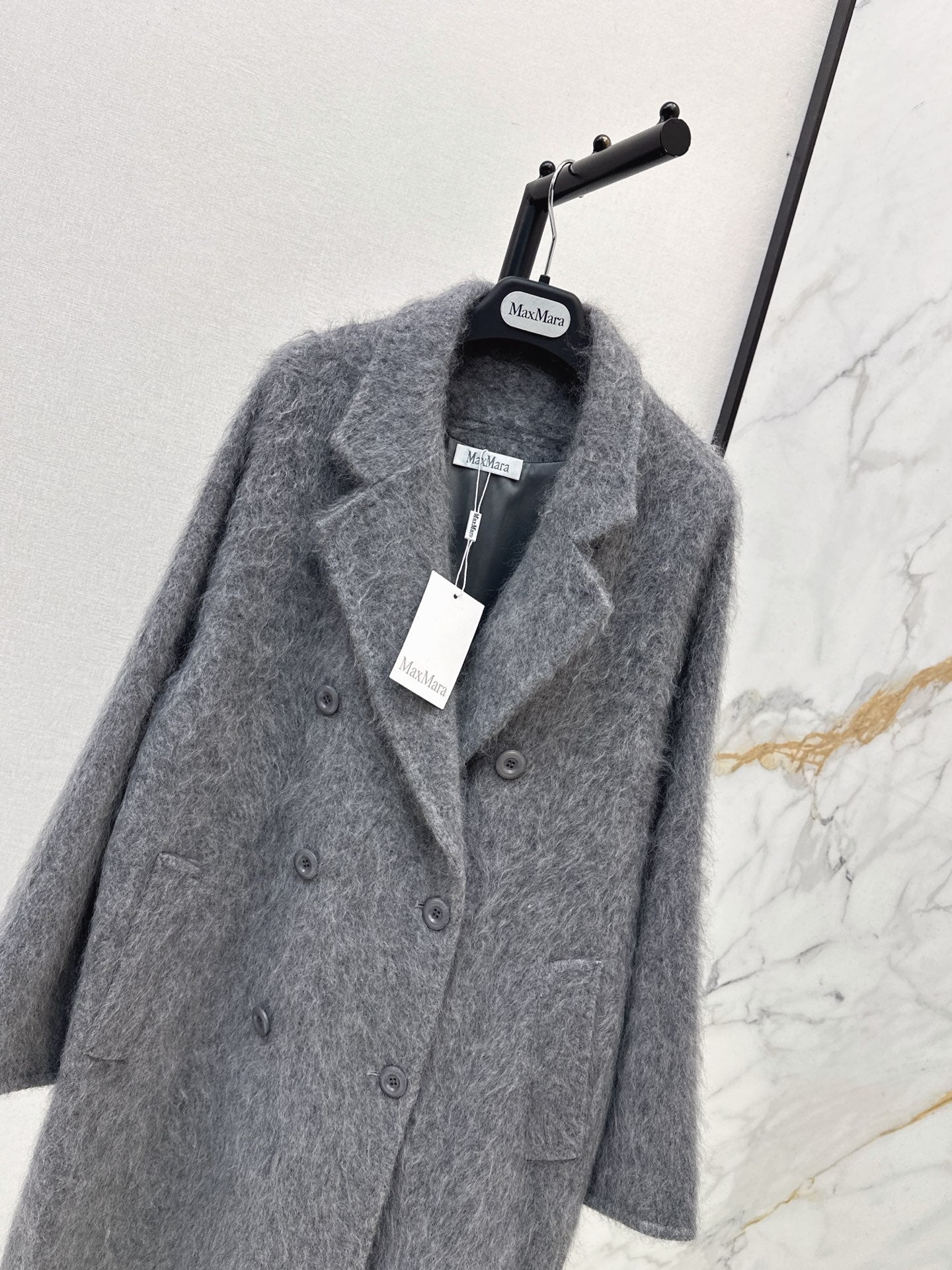 Max Mara/26 Fall and Winter Latest Minimalist Premium Long Coat