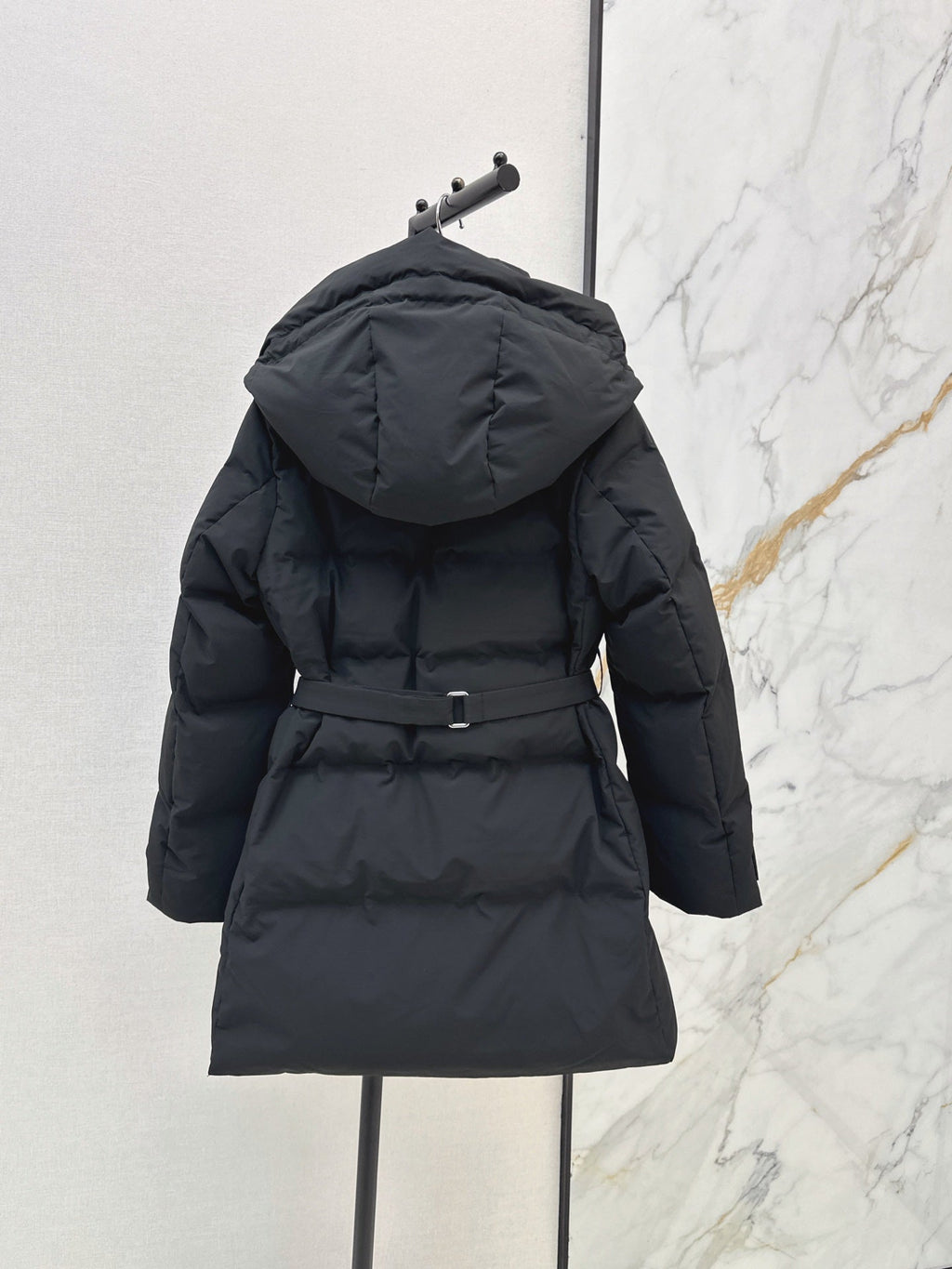 2026 Fall/Winter Latest Hooded Mid-Length Down Jacket
