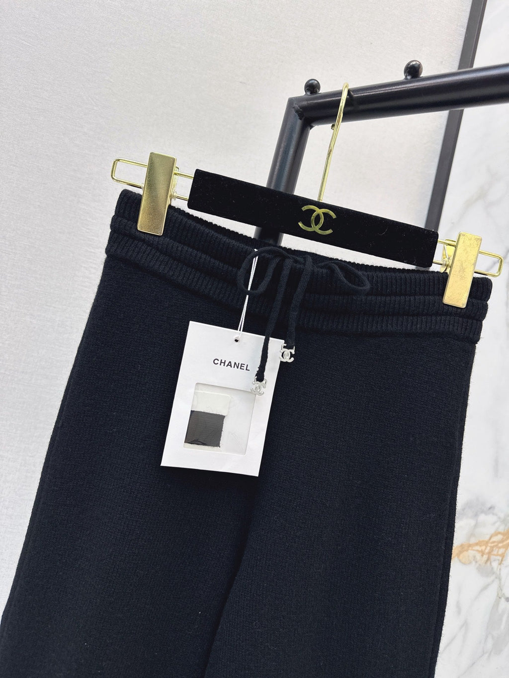 26 Fall/Winter Latest Elastic Waist Cashmere Straight-Leg Pants