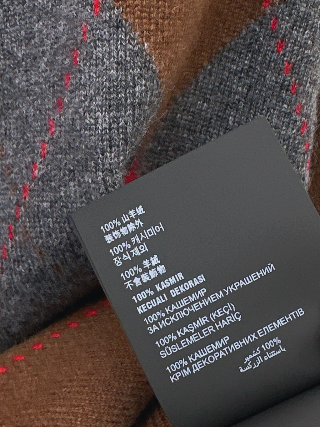 26 Fall/Winter New Quilted Pattern Collared Polo Knit Sweater