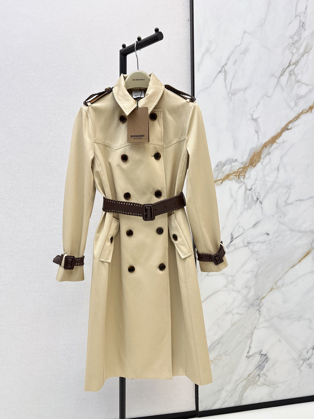 26 Autumn/Winter Latest Classic Double-Breasted Long Trench Coat