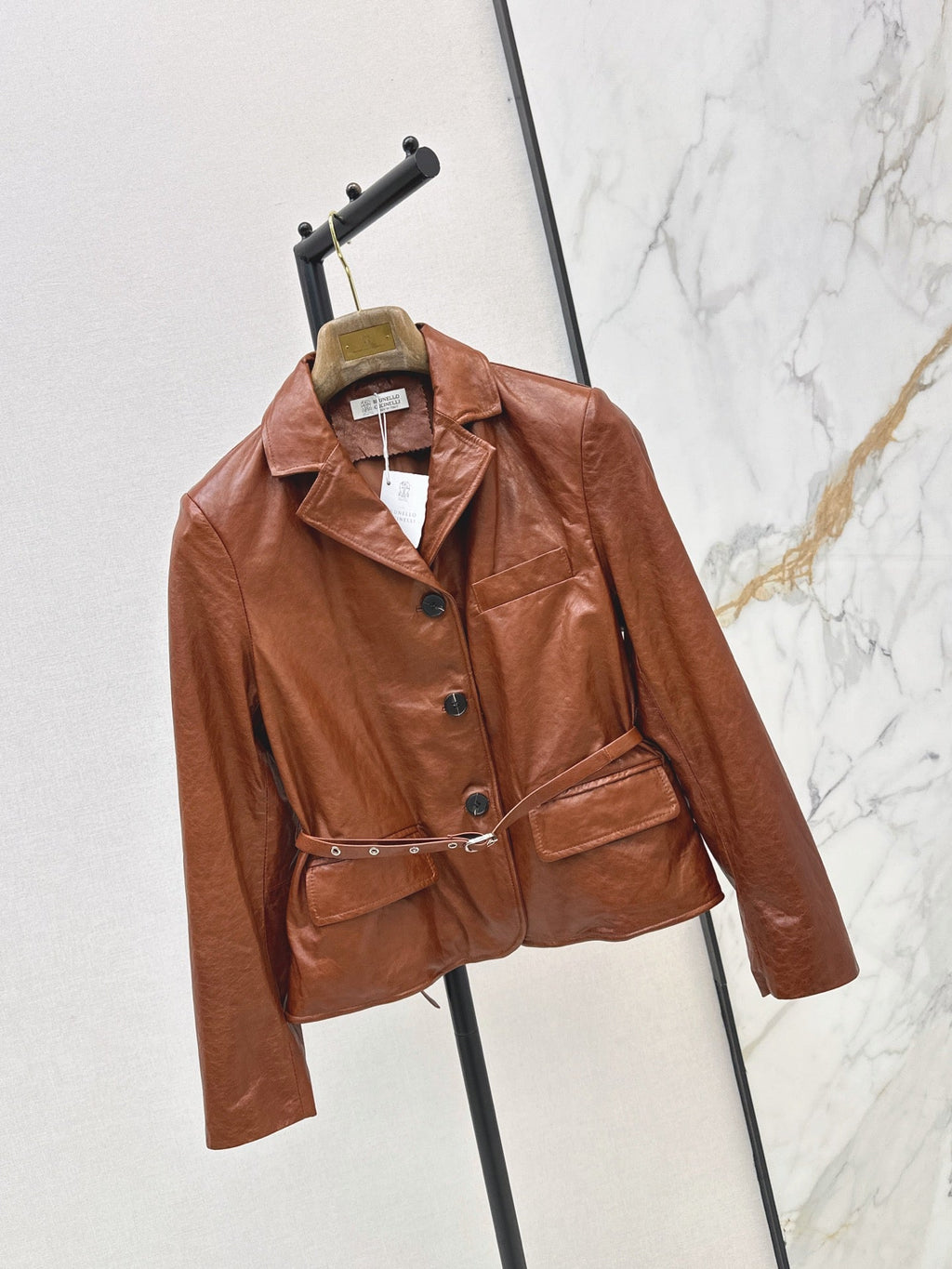 26 Early Autumn New Hunter-Style Waist-Cinching Jacket