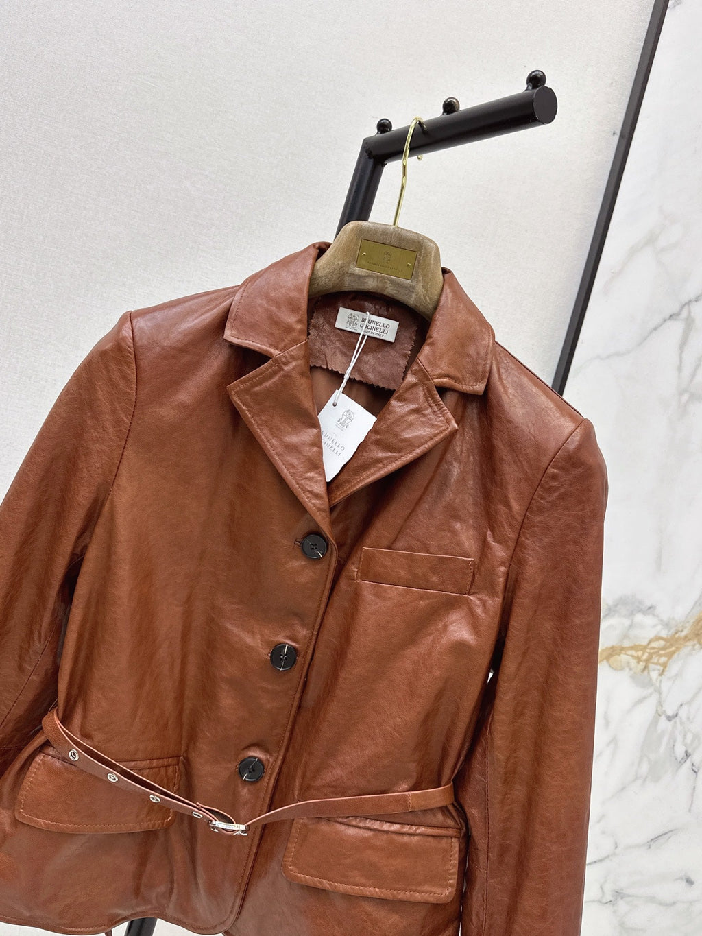 26 Early Autumn New Hunter-Style Waist-Cinching Jacket