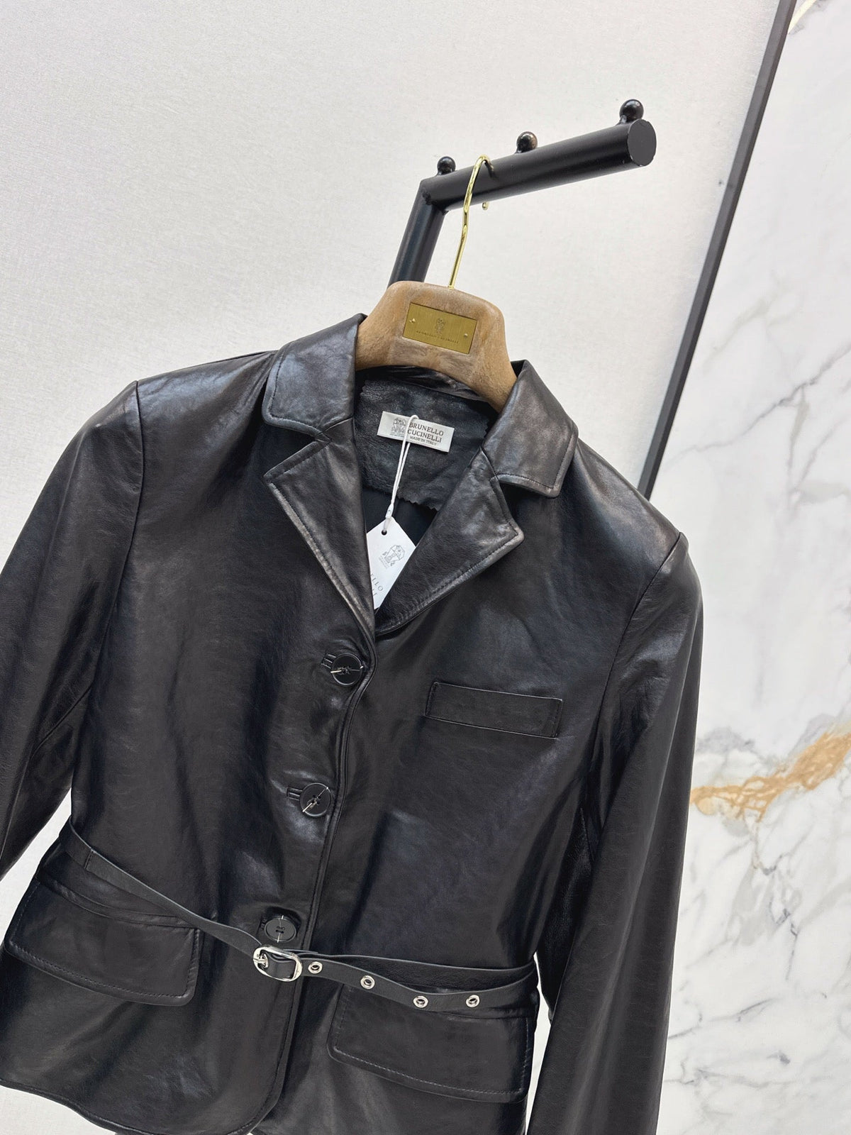 26 Early Autumn New Hunter-Style Waist-Cinching Jacket