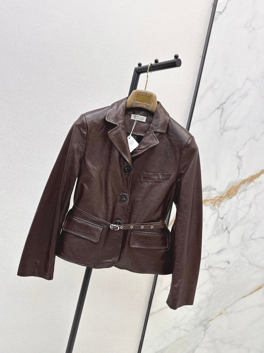 26 Early Autumn New Hunter-Style Waist-Cinching Jacket