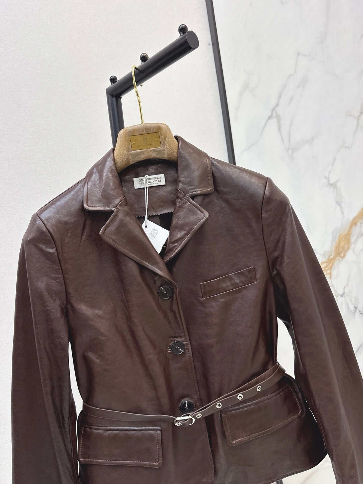 26 Early Autumn New Hunter-Style Waist-Cinching Jacket