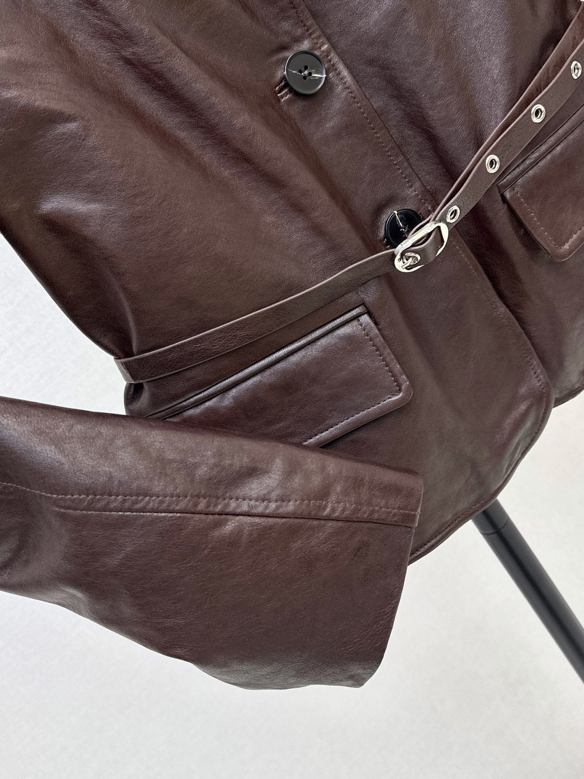 26 Early Autumn New Hunter-Style Waist-Cinching Jacket
