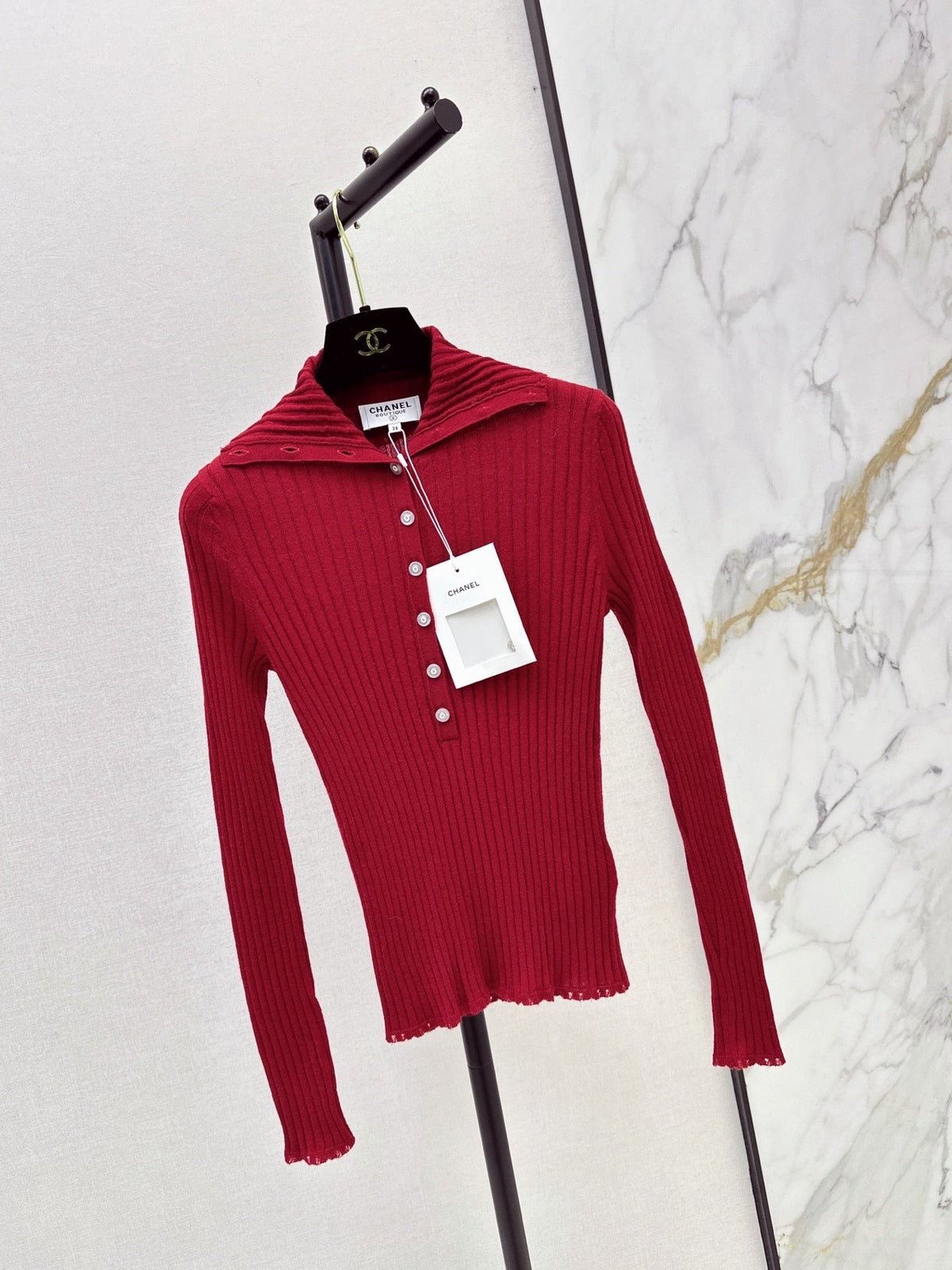 26 Fall/Winter Latest Knit Polo Long-Sleeve Base Shirt
