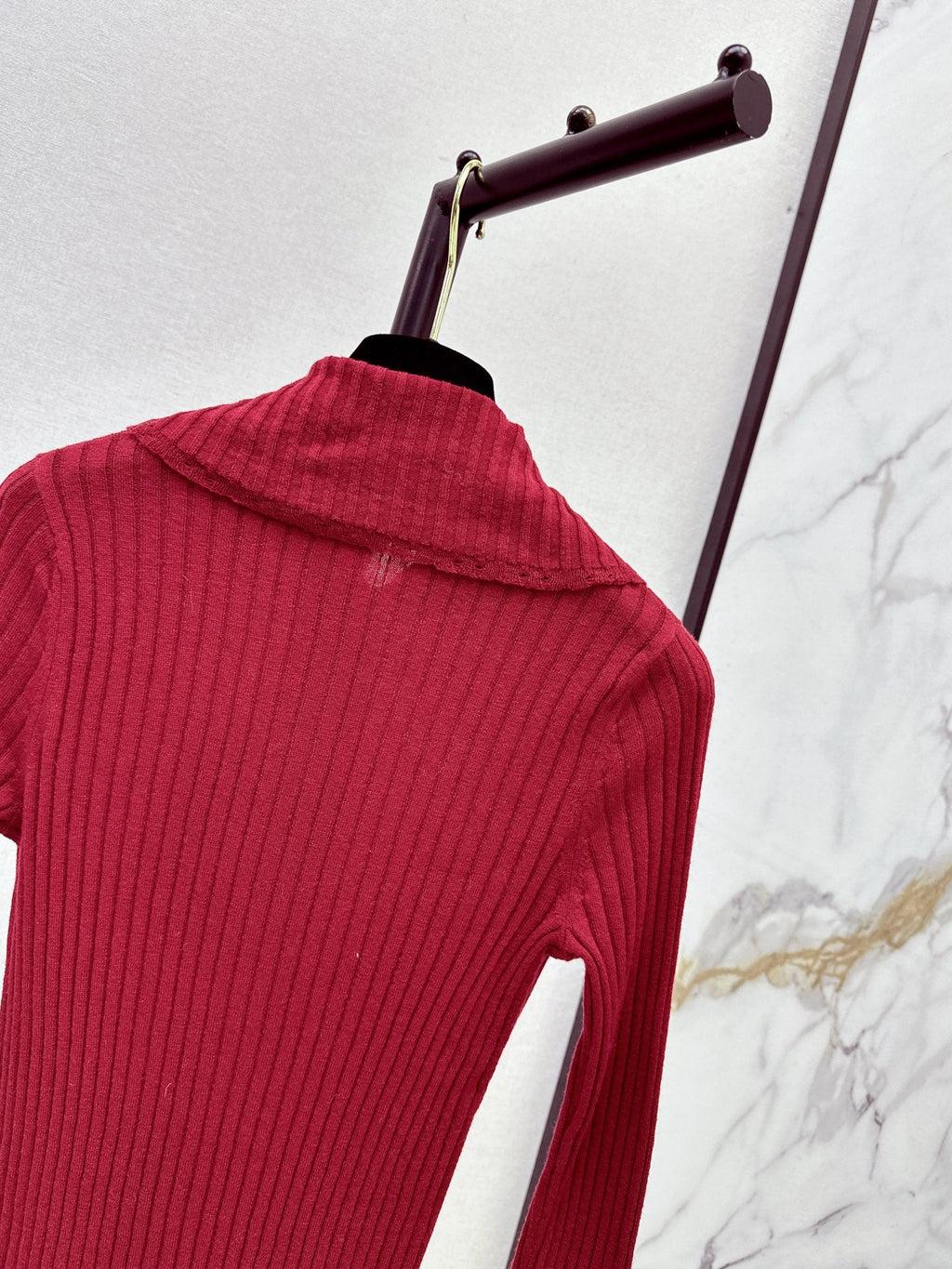 26 Fall/Winter Latest Knit Polo Long-Sleeve Base Shirt