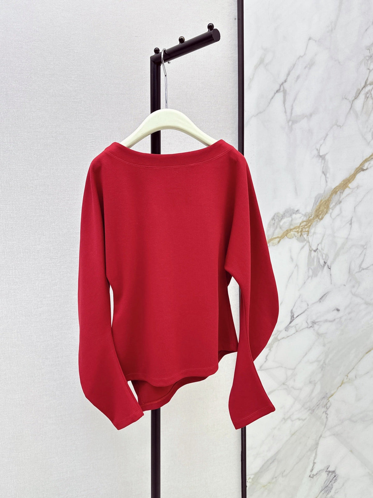 26 Fall/Winter Latest Batwing Sleeve Asymmetrical Minimalist Long Sleeve