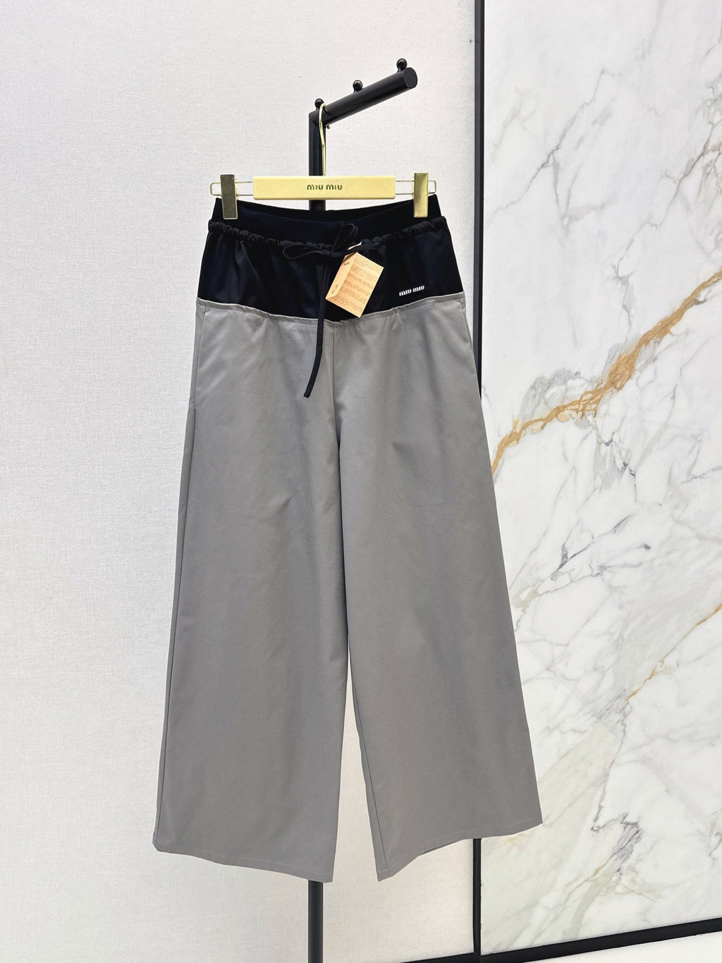 26 Fall/Winter Latest Patchwork Straight Wide-Leg Pants