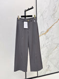 26 Fall/Winter Latest Logo-Embellished Straight-Leg Dress Pants