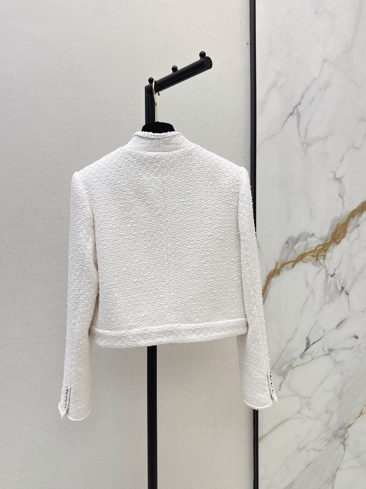 26New Early Autumn Chic V-Neck Cropped Knit Jacket
