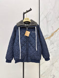 26Latest Autumn/Winter Loose-Fit Diamond-Quilted Padded Jacket
