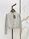26Latest Autumn/Winter Knit Cardigan with Ornate Metal Buttons