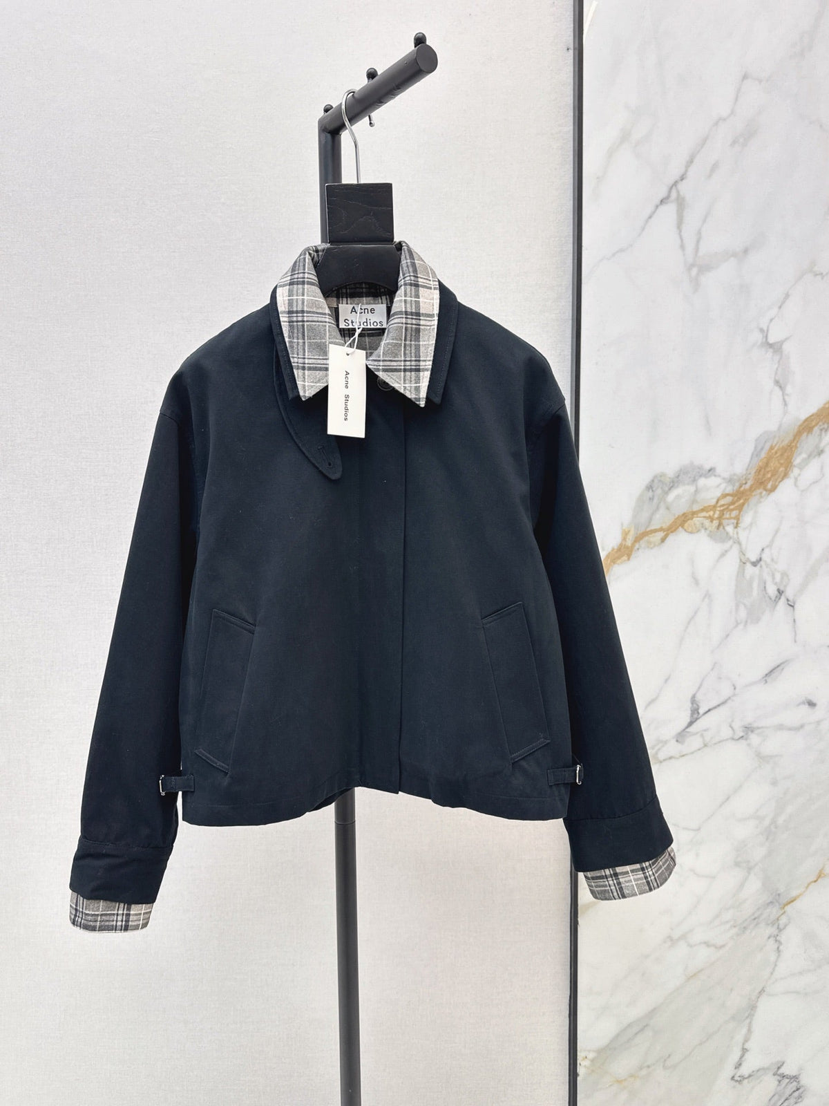 26Latest Autumn/Winter Color-Block "Faux-Layered" Jacket