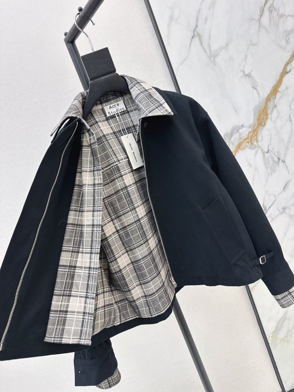 26Latest Autumn/Winter Color-Block "Faux-Layered" Jacket