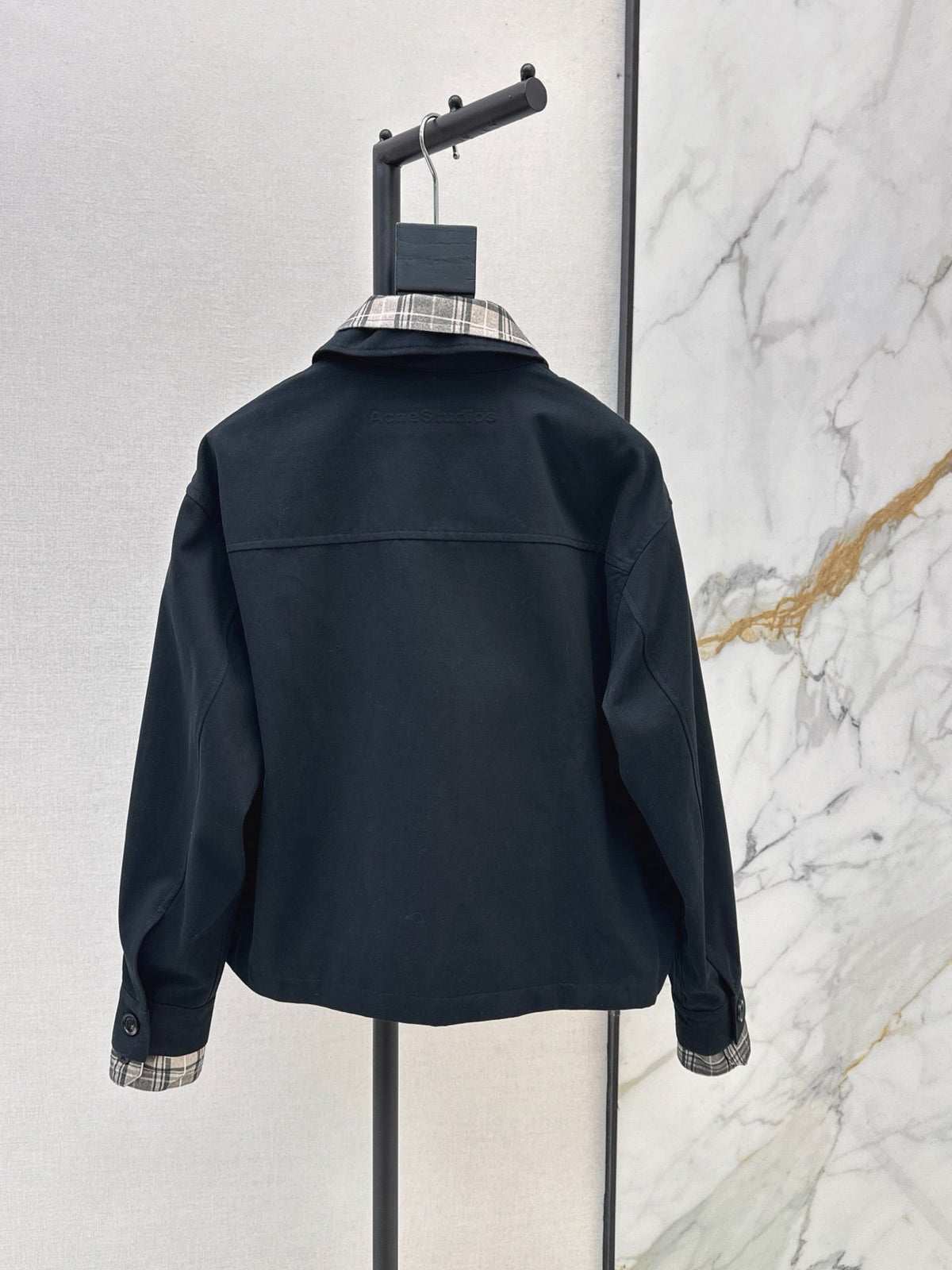 26Latest Autumn/Winter Color-Block "Faux-Layered" Jacket