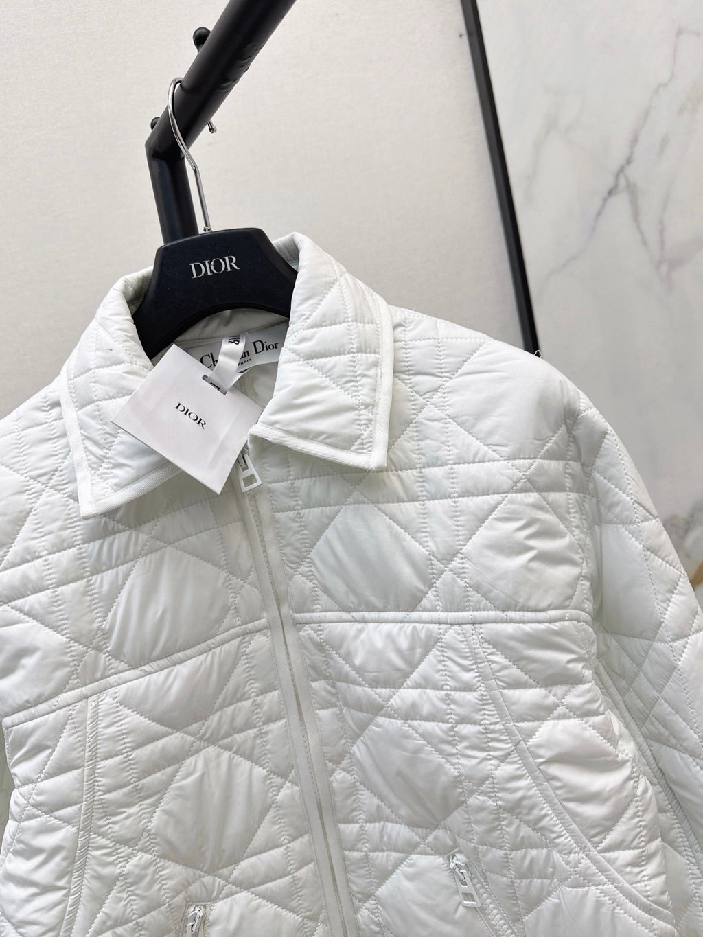 26Latest Autumn/Winter Collared Quilted Jacket (Diamond/Trellis Pattern)
