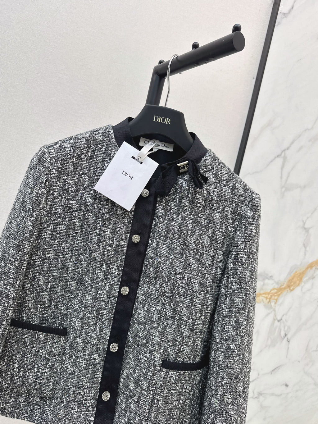 26New Autumn/Winter Classic Monogram-Print Jacket