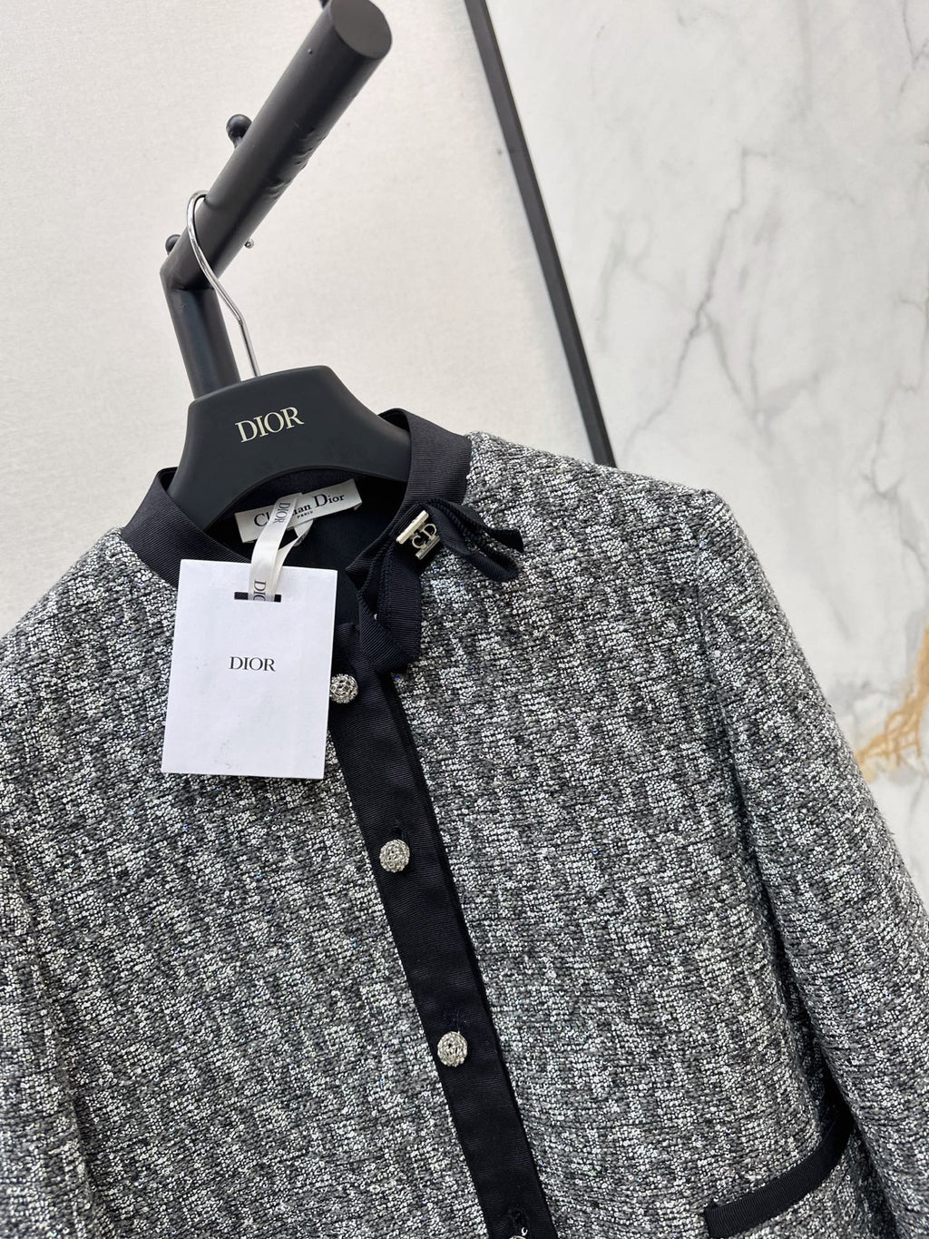 26New Autumn/Winter Classic Monogram-Print Jacket