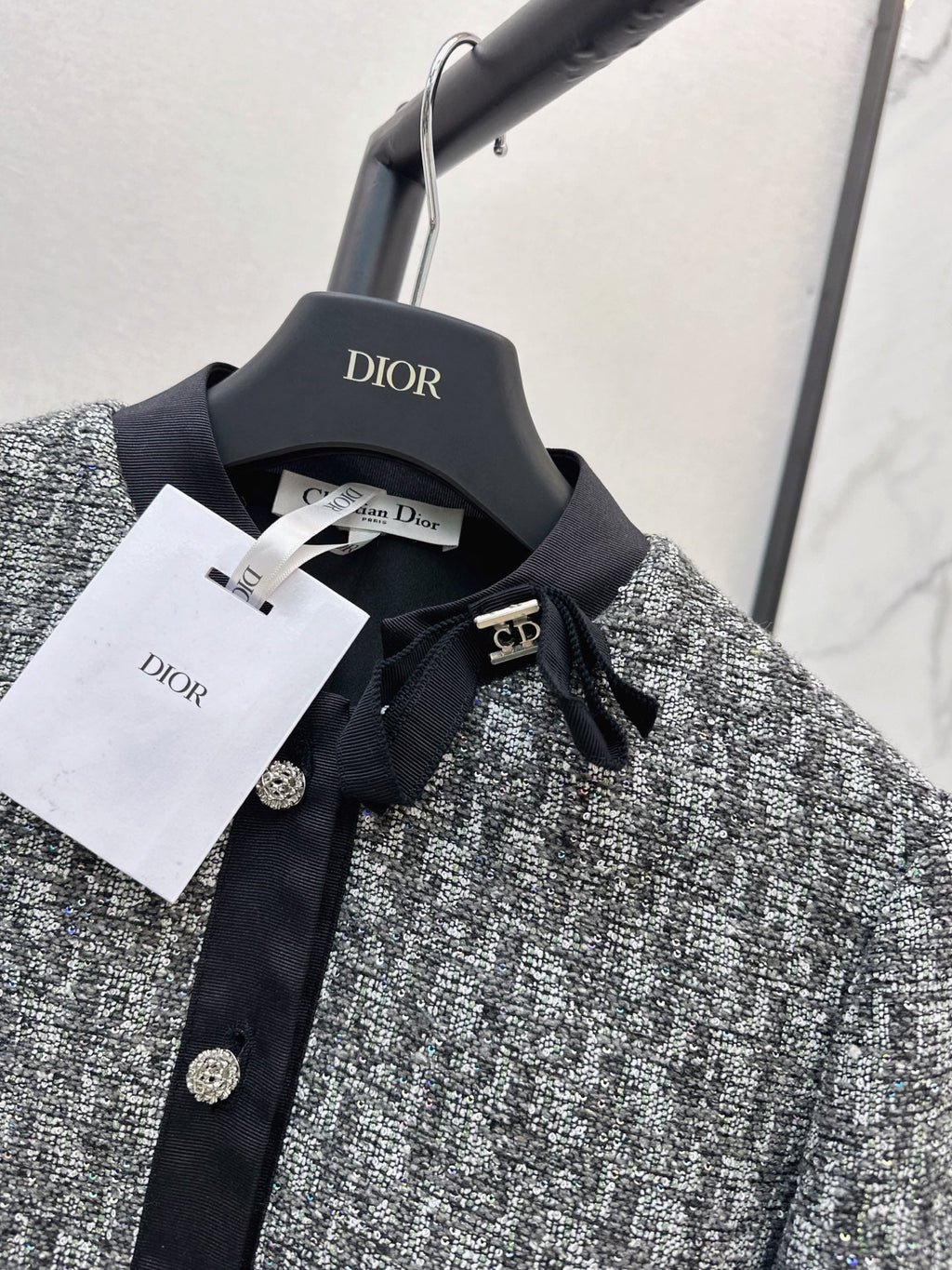 26New Autumn/Winter Classic Monogram-Print Jacket