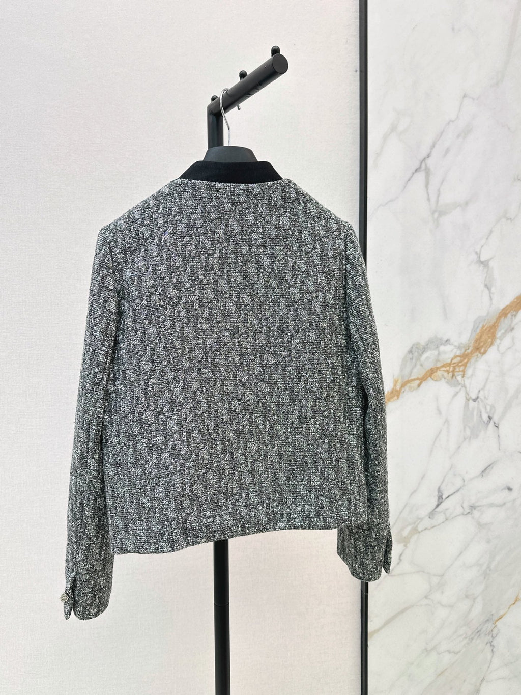 26New Autumn/Winter Classic Monogram-Print Jacket