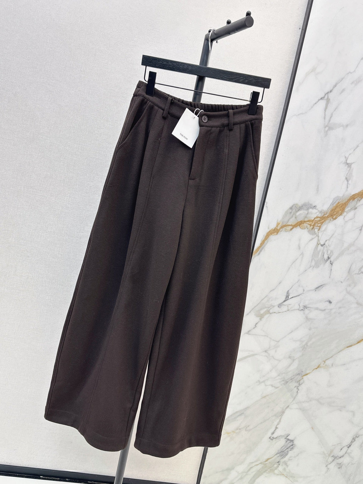 26Latest Autumn/Winter Thickened Wool Straight-Leg Trousers