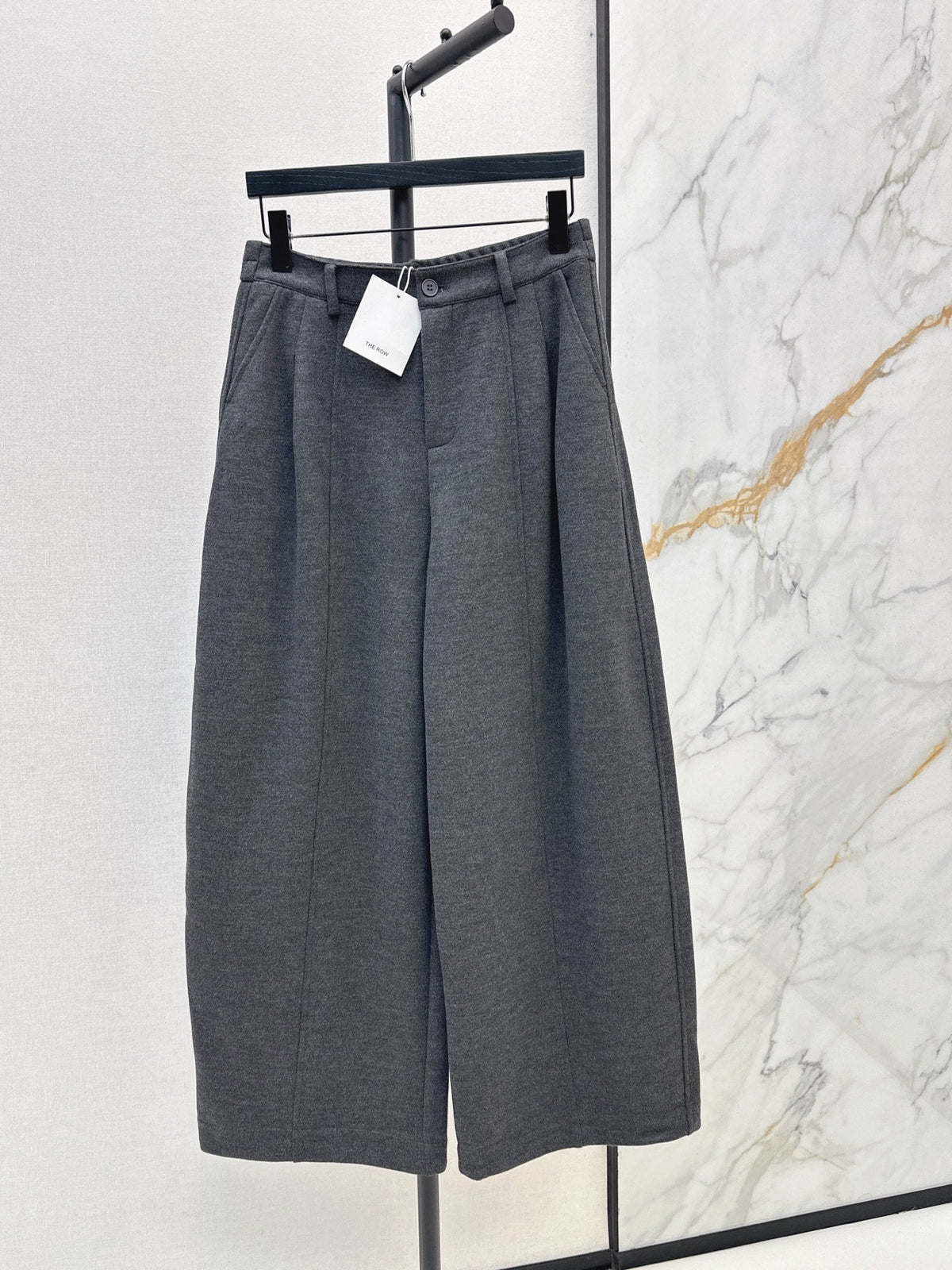 26Latest Autumn/Winter Thickened Wool Straight-Leg Trousers