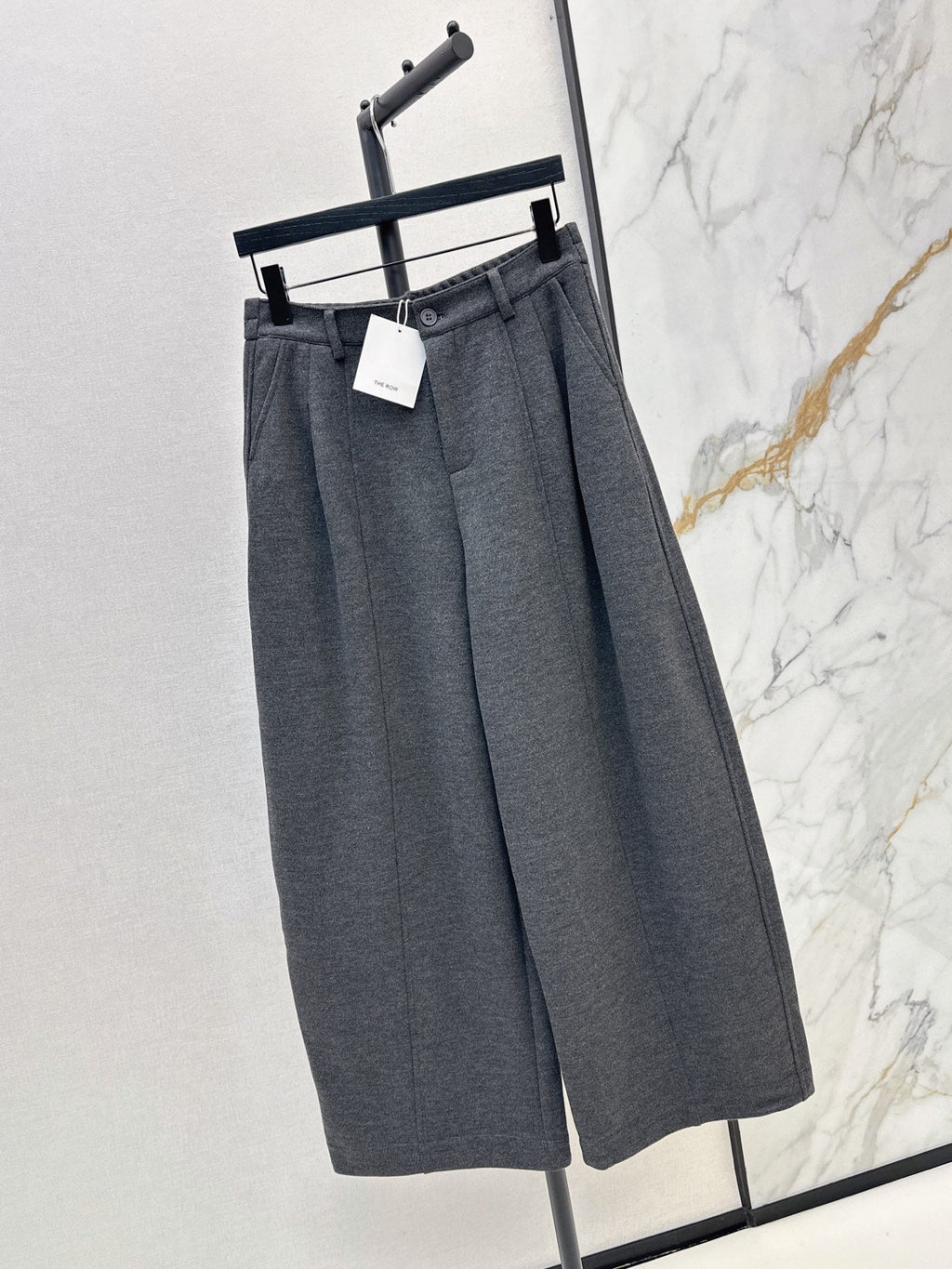 26Latest Autumn/Winter Thickened Wool Straight-Leg Trousers