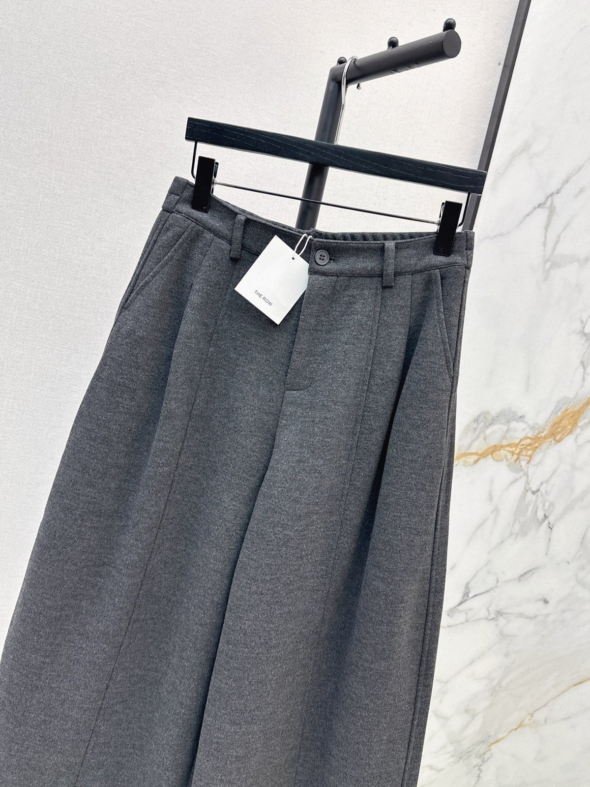 26Latest Autumn/Winter Thickened Wool Straight-Leg Trousers