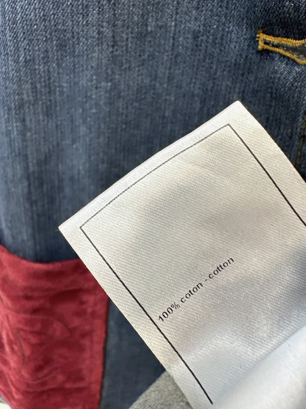 26Latest Autumn/Winter Color-Block Suede-Belt Denim Jacket