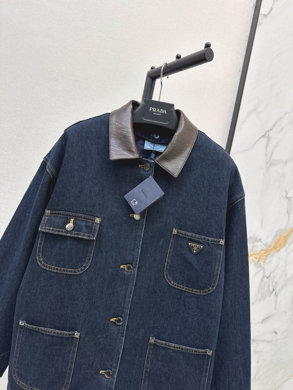 26Latest Autumn/Winter Raw-Wash Denim Padded Jacket