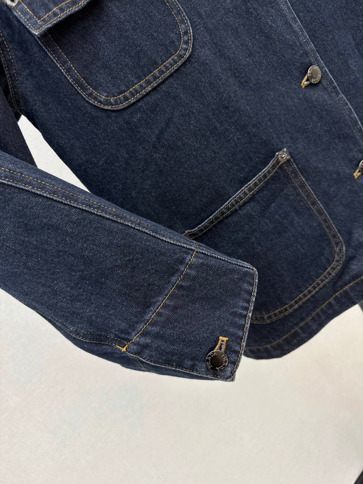 26Latest Autumn/Winter Raw-Wash Denim Padded Jacket