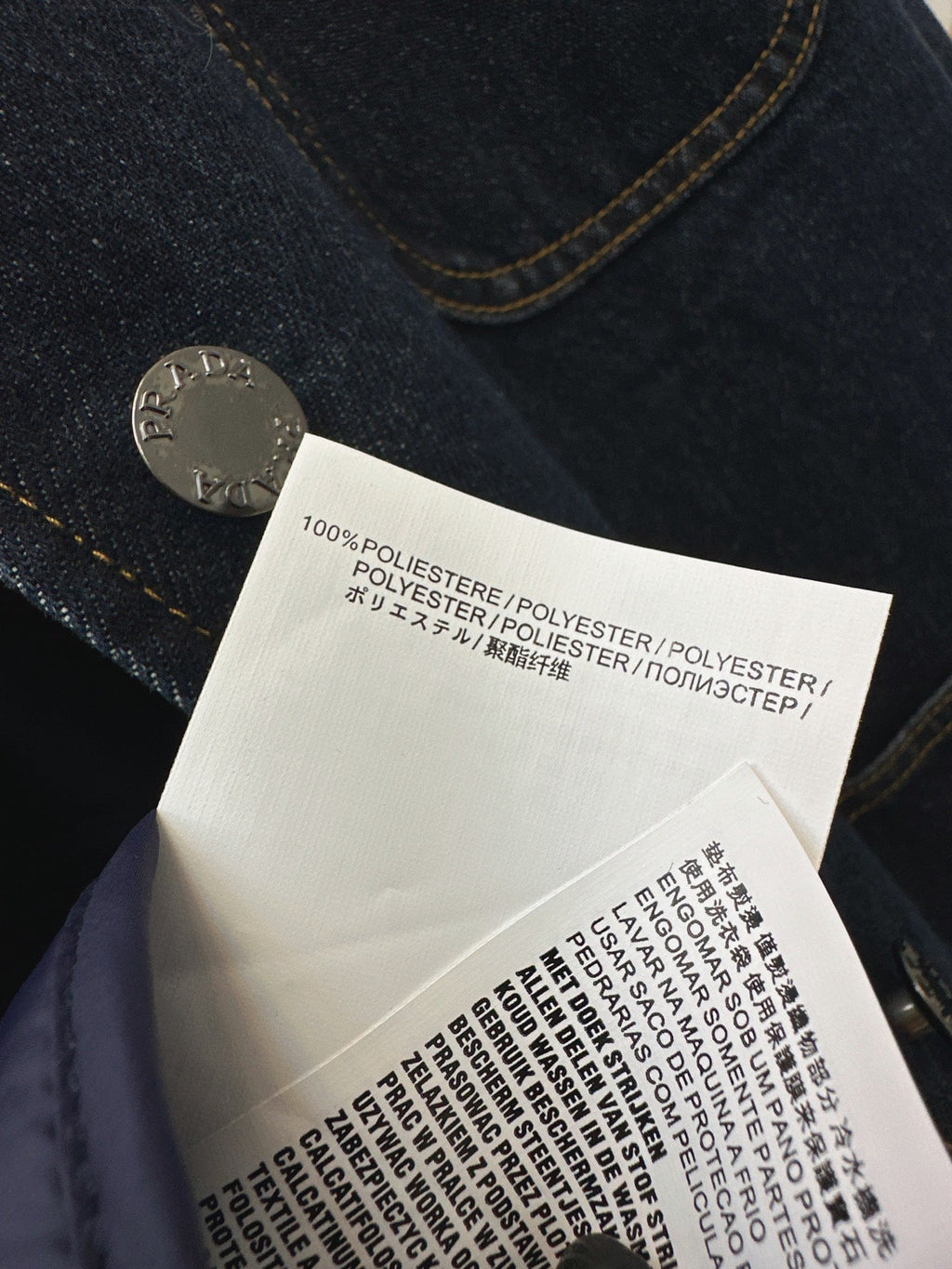 26Latest Autumn/Winter Raw-Wash Denim Padded Jacket