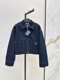 26Latest Autumn/Winter Zip-Up Jacket in Raw-Look Denim